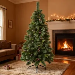 Feeric Wyoming Artificial Festive Tree (180 cm)
