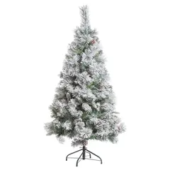 Feeric Minnesota Flocked Artificial Festive Tree (300 cm)