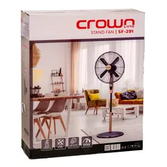 Crownline Adjustable Height Stand Fan W/Remote, SF-291 (60 W)