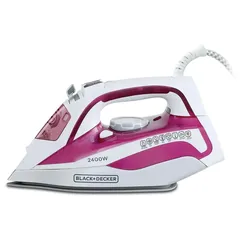 Black+Decker Ceramic Soleplate Steam Iron, X2400-B5 (2400W)