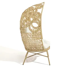 Hawaii Wicker & Steel Egg Chair