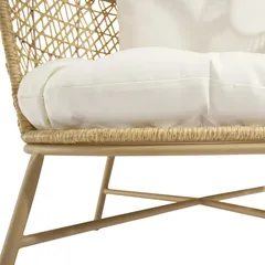 Hawaii Wicker & Steel Egg Chair