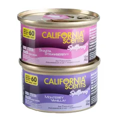 California Scents Spill-Proof Organic Air Freshener Twin Pack (42 g)