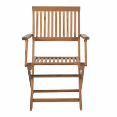 Roswell Acacia Wood Dining Armchair (2 Pc., 61.5 x 56 x 90 cm)