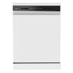 Midea Freestanding Dishwasher, WQP14-W7633CW (14 Place Setting)