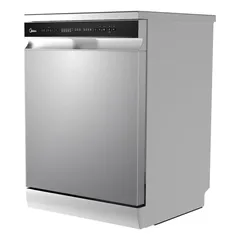 Midea Freestanding Dishwasher, WQP14-W7633CS (14 Place Setting)
