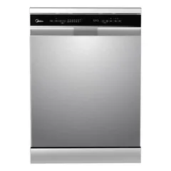 Midea Freestanding Dishwasher, WQP14-W7633DSS (14 Place Setting)