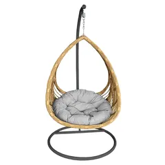 Living Accents Erica Rattan Hanging Chair (115 x 95 x 195 cm)