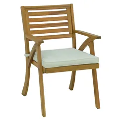 Living Accents Kelly 2-Seater Acacia Wood Bistro Set (60 x 64 x 89 cm)