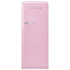 SMEG Freestanding 50s Retro Style Refrigerator, FAB28RPK5GA (281 L)