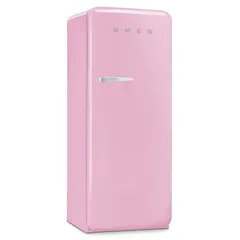 SMEG Freestanding 50s Retro Style Refrigerator, FAB28RPK5GA (281 L)