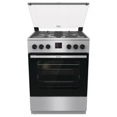 Gorenje Freestanding 4-Burner Gas Cooker W/Oven, GGI6C21XA (60 × 85 × 60 cm, 64 L)