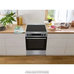 Gorenje Freestanding 4-Burner Electric Cooker, GECS6C70XC (60 × 85 × 60 cm, 71 L)