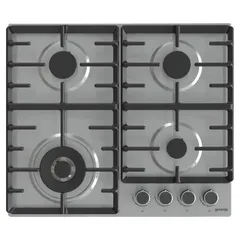 Gorenje Built-In 4-Burner Gas Hob, GW642ABX (60 × 13 × 52 cm)