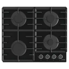 Gorenje Built-in 4-Burner Gas Hob, GT642AB (13 x 60 x 52 cm)