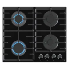 Gorenje Built-in 4-Burner Gas Hob, GT642AB (13 x 60 x 52 cm)