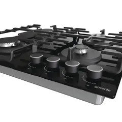 Gorenje Built-in 4-Burner Gas Hob, GT642AB (13 x 60 x 52 cm)