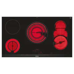 Siemens iQ500 Built-In 5-Zone Electric Hob, ET975LMP1D (4.5 x 91.2 x 52 cm)