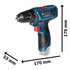 Bosch Professional Cordless Drill/Driver, GSR 120-LI (12 V)