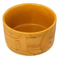 SG Soleya Acacia & Stoneware Snack Set (3 Pc., Multicolor)