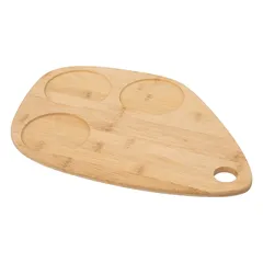 SG Bamboo & Stoneware Appetizer Set (4 Pc., Black)
