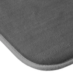 5Five Classic Bath Mat (80 x 50 x 1 cm, Gray)