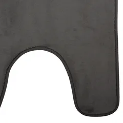 5Five Polyester Pedestal Mat (48 x 48 x 1 cm, Gray)