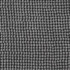 5Five Chenille Bath Mat (80 x 50 x 1 cm, Gray)