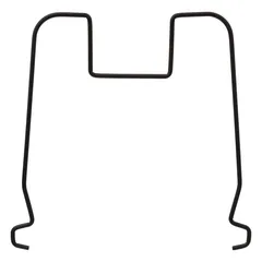 رف أواني ومقالي قابل للتوسيع 5فايف (58.5 × 18 × 21 سم، أسود)