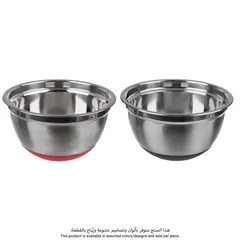 وعاء سلطة ستانلس ستيل 5فايف (ألوان/تصاميم متنوعة، 2.5 لتر)