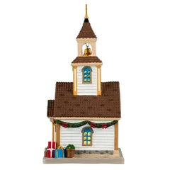 Lemax The New Village Church Caddington Village Festive Decor (4.5 V, 13 x 12 x 23.5 cm)