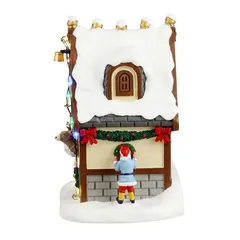 Lemax Donner's Den Festive Decor AC Adaptable