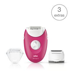 Braun Silk-epil 3 Epilator W/3 Extras, SE3410
