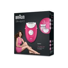 Braun Silk-epil 3 Epilator W/3 Extras, SE3410
