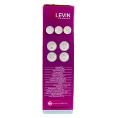 Levin LED C37 E14 Base Candle Bulb (Day Light, 6 W)