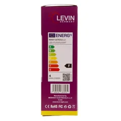 Levin LED C37 E14 Filament Candle Bulb Pack (4 W, Warm, 6 Pc.)