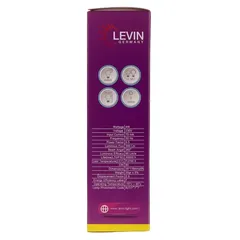 Levin LED C37 E14 Filament Candle Bulb with Tail (4 W, Warm, 6 Pc.)