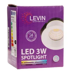 Levin LED Mini Spot Light (3 W, Day Light)
