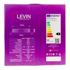 Levin LED Recessed Downlight (24 W, Cool White, 4000K )
