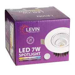 Levin LED COB Spotlight (7 W, Cool White)