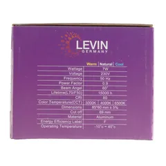 Levin LED COB Spotlight (7 W, Cool White)