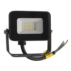 Levin ECO Flood Light (10 W, 6500 K, Clear Glass)