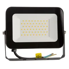 Levin ECO Flood Light (50 W, 3000 K, Clear Glass)