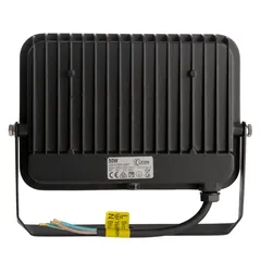 Levin ECO Flood Light (50 W, 3000 K, Clear Glass)