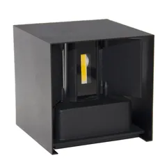 Levin Deco LED IP65 Wall Light, 21BB6W