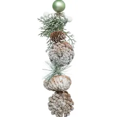 Atmosphera Decorative Pine Cone Garland (100 cm)