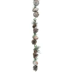 Atmosphera Decorative Pine Cone Garland (100 cm)