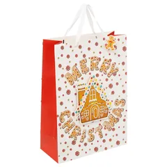 Atmosphera Gingerbread Gift Bag (Large)