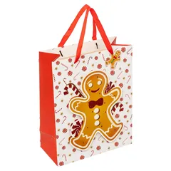 Atmosphera Gingerbread Gift Bag (Medium)