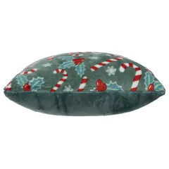 Atmosphera Holly Print Cushion (40 x 40 cm)